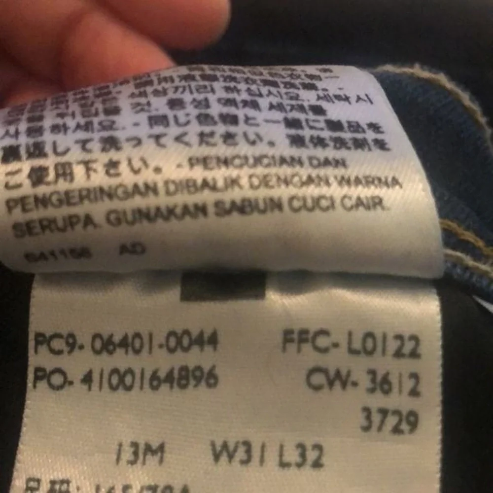 Levi Demi‎ Curve Low Rise Skinny Size:31 - Picture 7 of 7